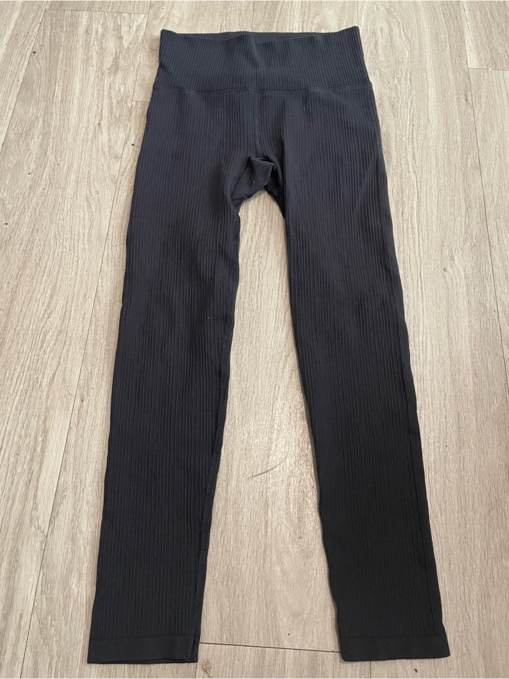 all in motion Black Ribbed High-Waist Leggings